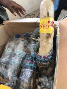 Statute of Blessed Virgin Mary Used as Drug Container, NDLEA Intercepts 337.70kg Substance