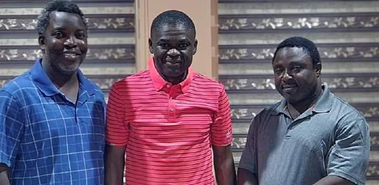RESCUED REVEREND FATHERS PAY THANK-YOU VISIT TO EDO STATE GOVT.